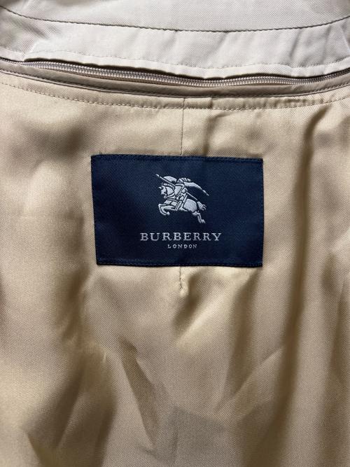 BURBERRY LONDON（バーバリーロンドン）BURBERRY LONDON (バーバリーロンドン) ライナー付ステンカラーコート ベージュ サイズ:ＬＬの古着・服飾アイテム