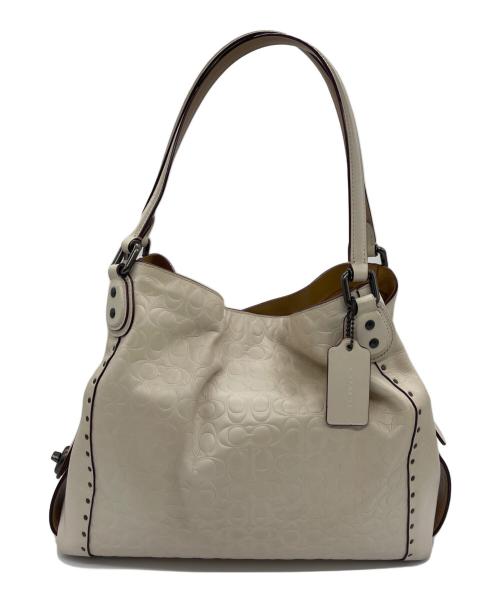 COACH（コーチ）COACH (コーチ) 2WAYバッグ アイボリーの古着・服飾アイテム