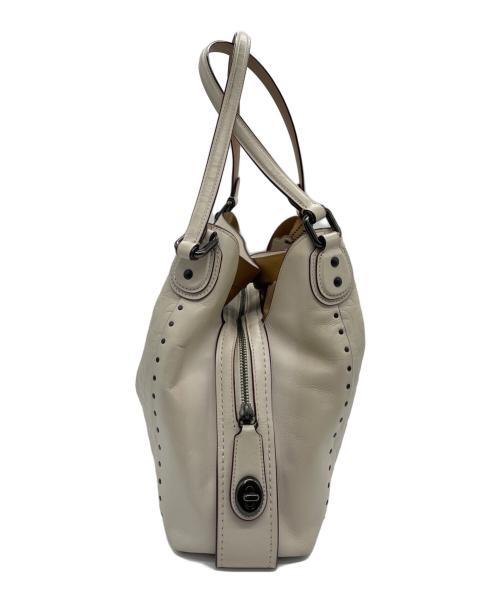 COACH（コーチ）COACH (コーチ) 2WAYバッグ アイボリーの古着・服飾アイテム