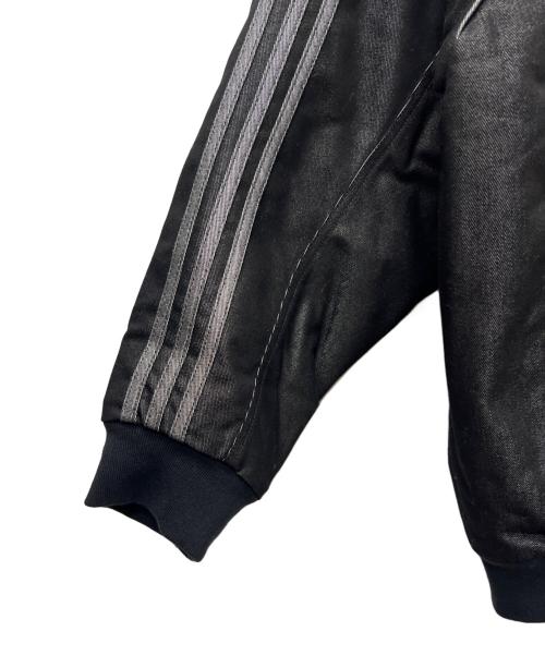 adidas（アディダス）adidas (アディダス) デニムジャケット グレー サイズ:2XLの古着・服飾アイテム