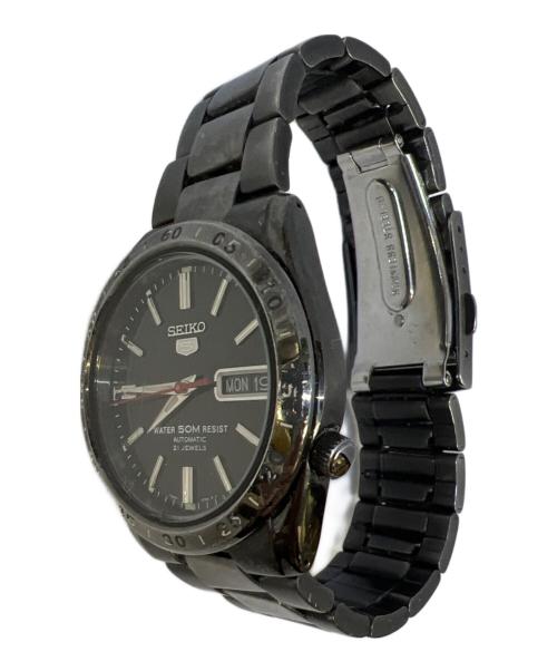 SEIKO（セイコー）SEIKO (セイコー) SEIKO 5 ブラックの古着・服飾アイテム