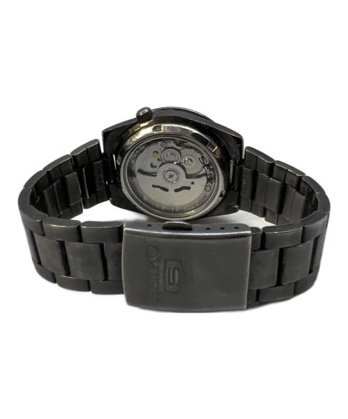 SEIKO（セイコー）SEIKO (セイコー) SEIKO 5 ブラックの古着・服飾アイテム