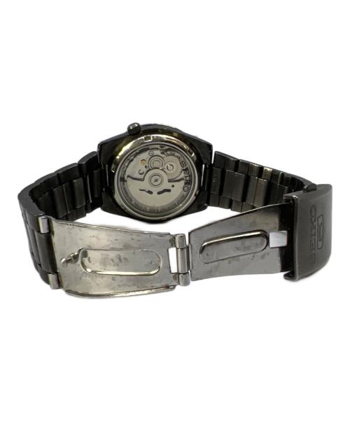 SEIKO（セイコー）SEIKO (セイコー) SEIKO 5 ブラックの古着・服飾アイテム