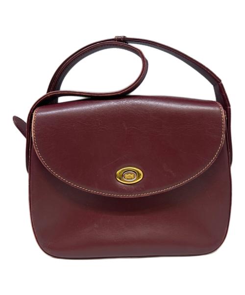 Cartier（カルティエ）Cartier (カルティエ) ショルダーバッグ　Cartier（カルティエ）　マストライン ブラウンの古着・服飾アイテム