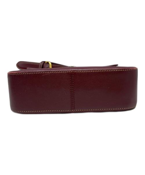 Cartier（カルティエ）Cartier (カルティエ) ショルダーバッグ　Cartier（カルティエ）　マストライン ブラウンの古着・服飾アイテム
