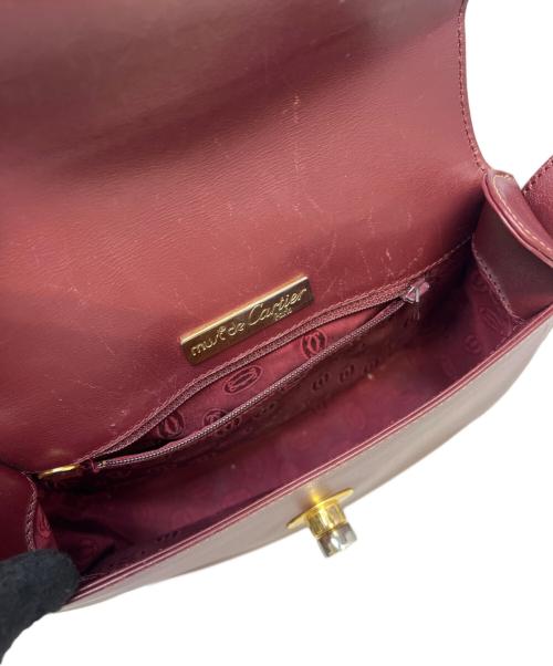 Cartier（カルティエ）Cartier (カルティエ) ショルダーバッグ　Cartier（カルティエ）　マストライン ブラウンの古着・服飾アイテム