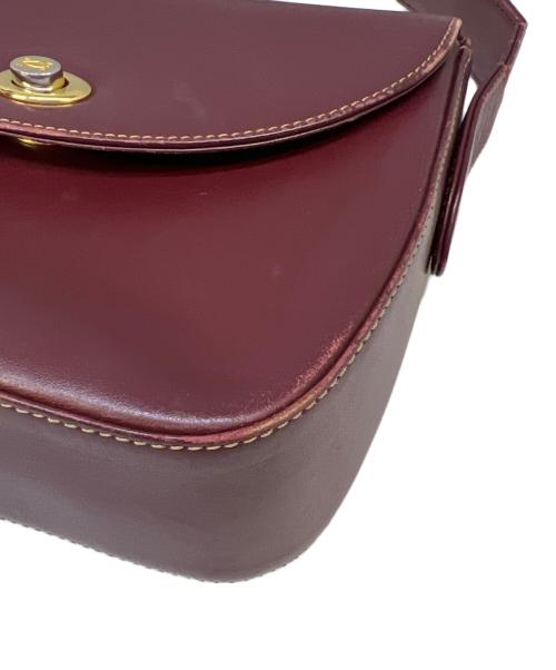 Cartier（カルティエ）Cartier (カルティエ) ショルダーバッグ　Cartier（カルティエ）　マストライン ブラウンの古着・服飾アイテム