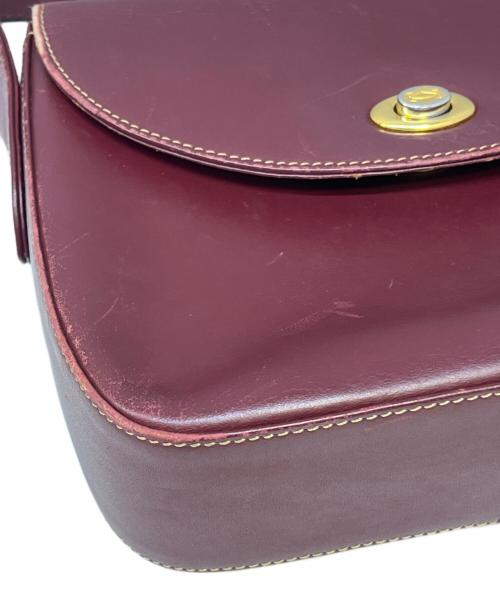 Cartier（カルティエ）Cartier (カルティエ) ショルダーバッグ　Cartier（カルティエ）　マストライン ブラウンの古着・服飾アイテム