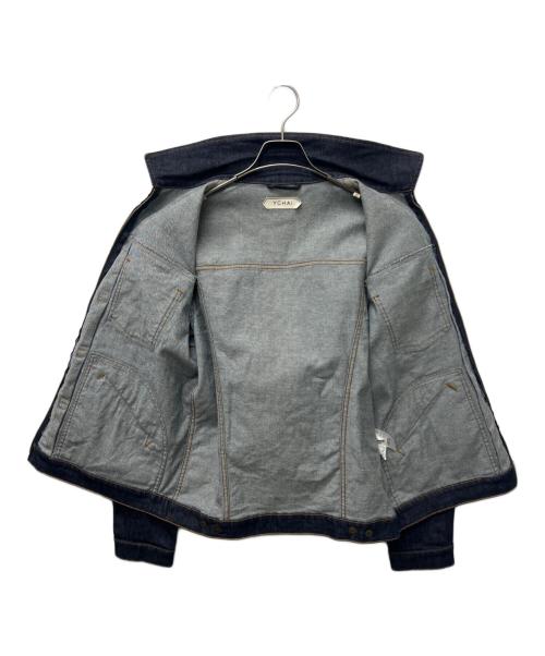 YCHAI（イカイ）YCHAI (イカイ) ワンウォッシュダブルジップトラッカージャケット インディゴ サイズ:５０の古着・服飾アイテム