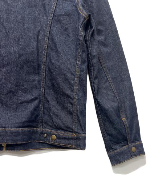 YCHAI（イカイ）YCHAI (イカイ) ワンウォッシュダブルジップトラッカージャケット インディゴ サイズ:５０の古着・服飾アイテム