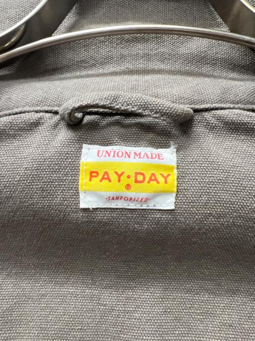 PAY DAY（ペイデイ）PAY DAY (ペイデイ) JOURNAL STANDARD (ジャーナルスタンダード) 別注 MEMORIAL GRAPHIC JACKET ブラウン サイズ:Mの古着・服飾アイテム