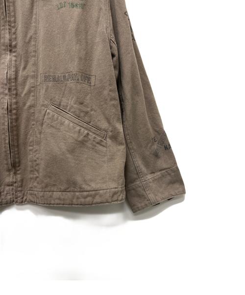 PAY DAY（ペイデイ）PAY DAY (ペイデイ) JOURNAL STANDARD (ジャーナルスタンダード) 別注 MEMORIAL GRAPHIC JACKET ブラウン サイズ:Mの古着・服飾アイテム