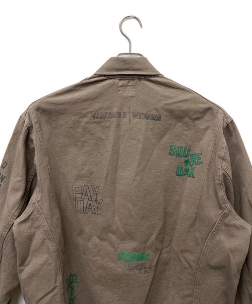 PAY DAY（ペイデイ）PAY DAY (ペイデイ) JOURNAL STANDARD (ジャーナルスタンダード) 別注 MEMORIAL GRAPHIC JACKET ブラウン サイズ:Mの古着・服飾アイテム