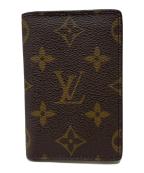LOUIS VUITTONルイ ヴィトン）の古着「名刺入れ　LOUIS VUITTON（ルイ ヴィトン）　M61732」｜ブラウン