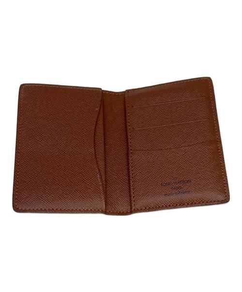 LOUIS VUITTON（ルイ ヴィトン）LOUIS VUITTON (ルイ ヴィトン) 名刺入れ　LOUIS VUITTON（ルイ ヴィトン）　M61732 ブラウンの古着・服飾アイテム