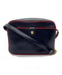 OLD CELINE（セリーヌ）の古着「ショルダーバッグ」｜ネイビー×レッド