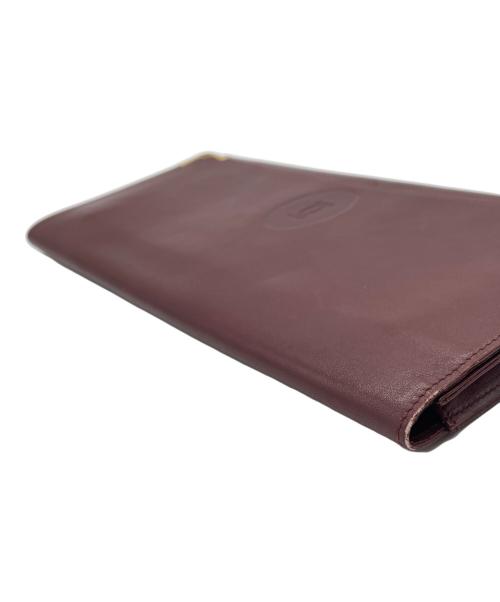 Cartier（カルティエ）Cartier (カルティエ) マストライン クラッチバッグ レッドの古着・服飾アイテム