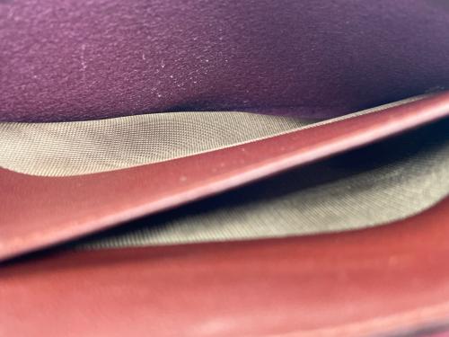 Cartier（カルティエ）Cartier (カルティエ) マストライン クラッチバッグ レッドの古着・服飾アイテム