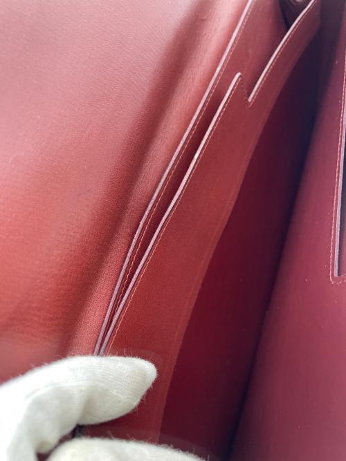 Cartier（カルティエ）Cartier (カルティエ) マストライン クラッチバッグ レッドの古着・服飾アイテム