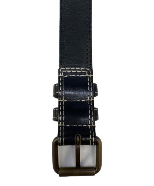 COMME des GARCONS HOMME PLUS（コムデギャルソンオムプリュス）COMME des GARCONS HOMME PLUS (コムデギャルソンオムプリュス) ベルト ブラック サイズ:76の古着・服飾アイテム