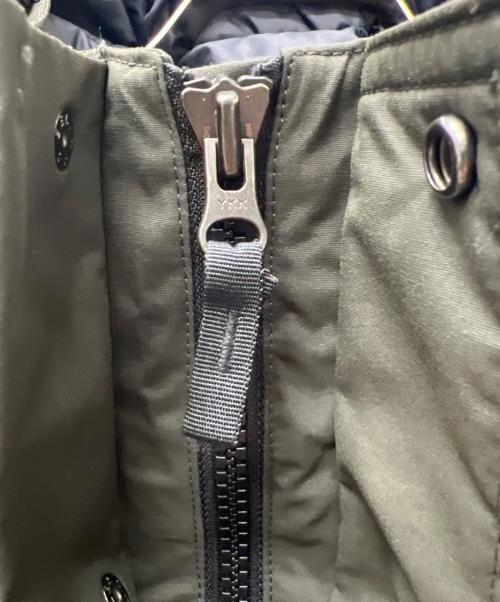 THE NORTH FACE（ザ ノース フェイス）THE NORTH FACE (ザ ノース フェイス) Mountain Down Jacket カーキ×ブラック サイズ:Mの古着・服飾アイテム