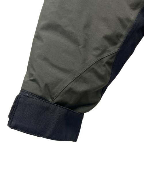 THE NORTH FACE（ザ ノース フェイス）THE NORTH FACE (ザ ノース フェイス) Mountain Down Jacket カーキ×ブラック サイズ:Mの古着・服飾アイテム