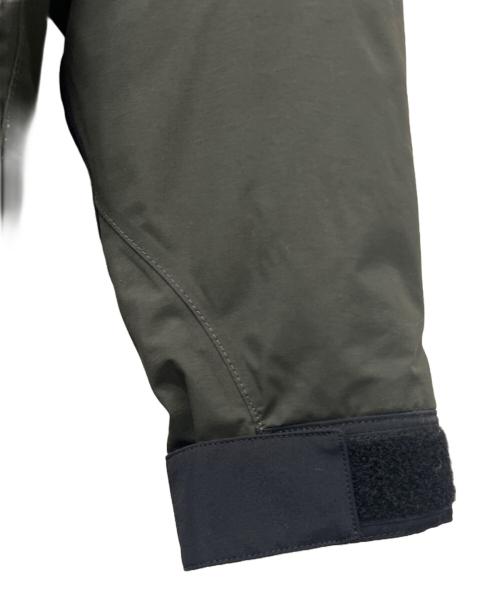 THE NORTH FACE（ザ ノース フェイス）THE NORTH FACE (ザ ノース フェイス) Mountain Down Jacket カーキ×ブラック サイズ:Mの古着・服飾アイテム