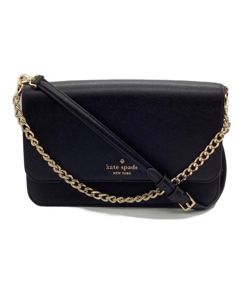 Kate Spade（ケイトスペード）Kate Spade (ケイトスペード) ショルダーバッグ ブラックの古着・服飾アイテム