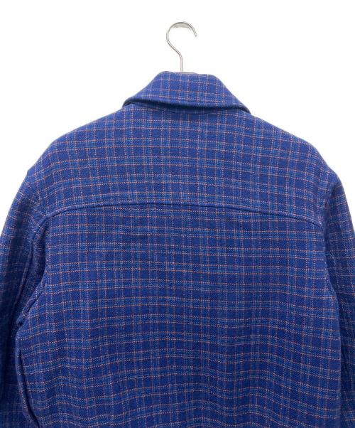ZARA（ザラ）ZARA (ザラ) Harry Lambert (ハリー・ランバート) チェックジャケット ネイビー サイズ:Ｌの古着・服飾アイテム