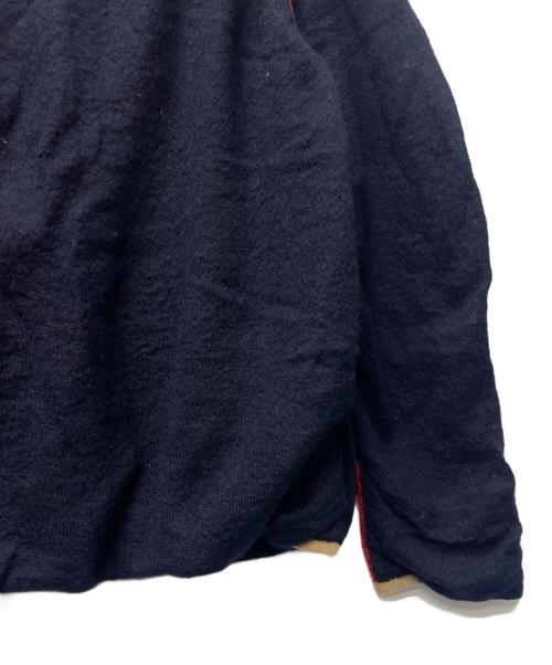 ISSEY MIYAKE（イッセイミヤケ）ISSEY MIYAKE (イッセイミヤケ) モヘヤ混ニット ネイビー サイズ:４の古着・服飾アイテム