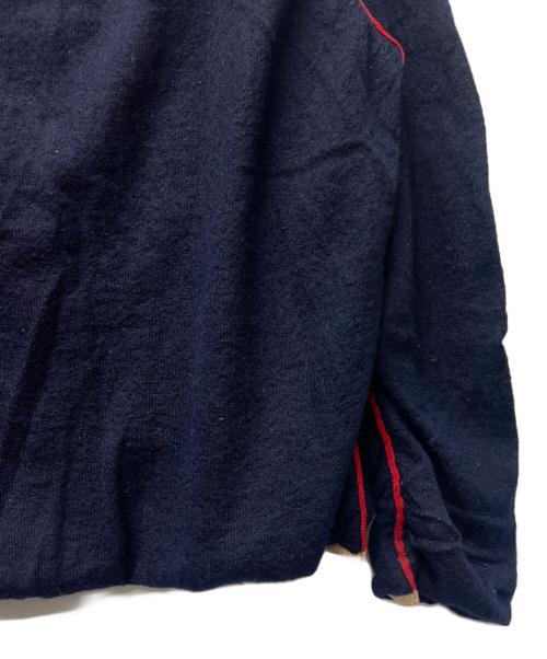 ISSEY MIYAKE（イッセイミヤケ）ISSEY MIYAKE (イッセイミヤケ) モヘヤ混ニット ネイビー サイズ:４の古着・服飾アイテム