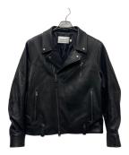 COACHコーチ）の古着「ライダースジャケット」｜ブラック