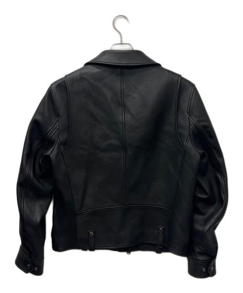 COACH（コーチ）COACH (コーチ) ライダースジャケット ブラック サイズ:Ｌの古着・服飾アイテム