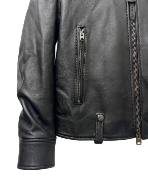 COACH（コーチ）COACH (コーチ) ライダースジャケット ブラック サイズ:Ｌの古着・服飾アイテム