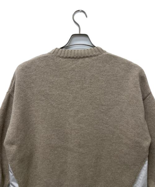 STELLA McCARTNEY（ステラマッカートニー）STELLA McCARTNEY (ステラマッカートニー) ニットドッキングワンピース ベージュ サイズ:XXSの古着・服飾アイテム