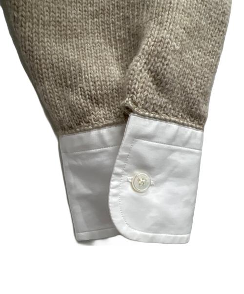 STELLA McCARTNEY（ステラマッカートニー）STELLA McCARTNEY (ステラマッカートニー) ニットドッキングワンピース ベージュ サイズ:XXSの古着・服飾アイテム