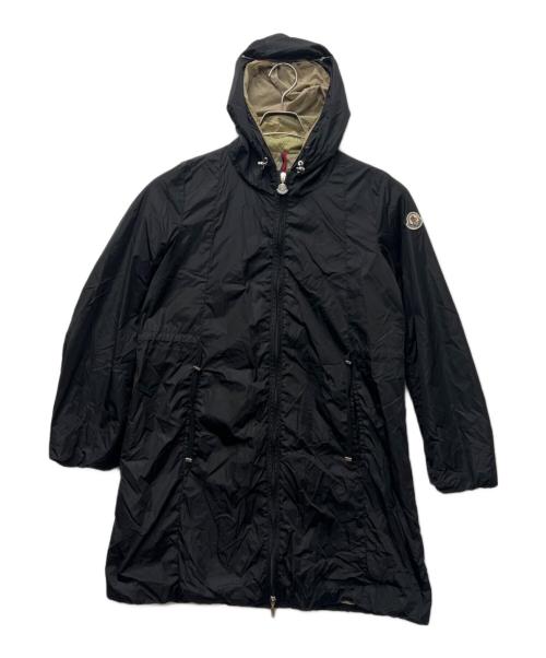 MONCLER（モンクレール）MONCLER (モンクレール) ナイロンコート ブラック サイズ:０の古着・服飾アイテム