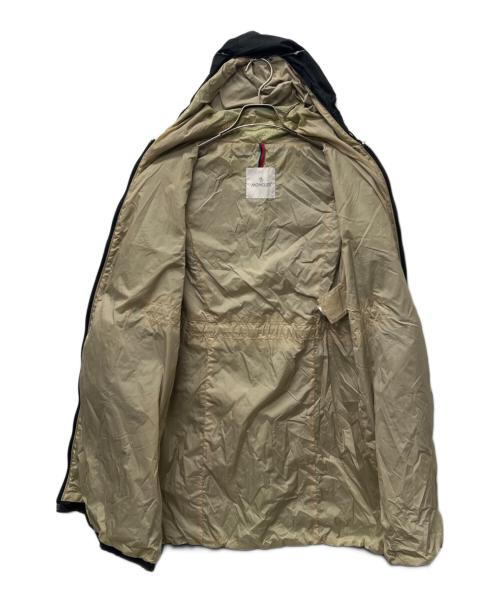 MONCLER（モンクレール）MONCLER (モンクレール) ナイロンコート ブラック サイズ:０の古着・服飾アイテム