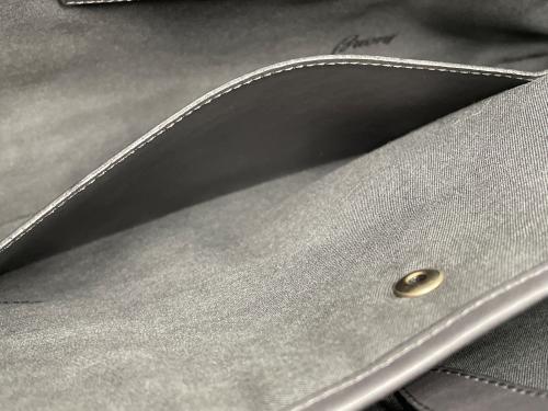 BRIONI（ブリオーニ）BRIONI (ブリオーニ) ビジネスバッグ グレーの古着・服飾アイテム
