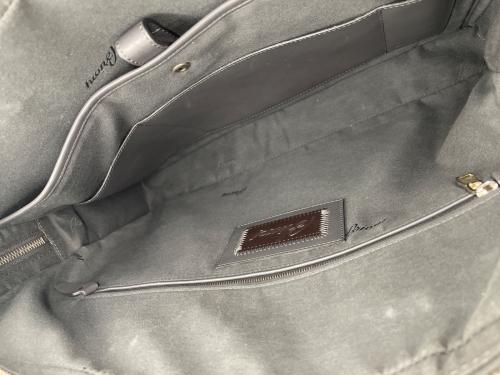 BRIONI（ブリオーニ）BRIONI (ブリオーニ) ビジネスバッグ グレーの古着・服飾アイテム