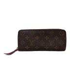 LOUIS VUITTONルイ ヴィトン）の古着「長財布　LOUIS VUITTON（ルイ ヴィトン）　ポルトフォイユ・クレマンス　M61298」｜ブラウン