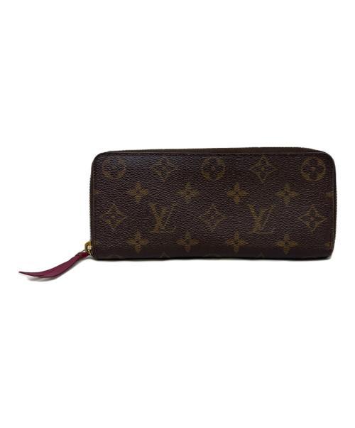 LOUIS VUITTON（ルイ ヴィトン）LOUIS VUITTON (ルイ ヴィトン) 長財布　LOUIS VUITTON（ルイ ヴィトン）　ポルトフォイユ・クレマンス　M61298 ブラウンの古着・服飾アイテム