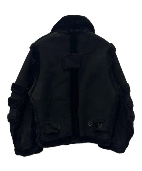 GRIFFIN（グリフィン）GRIFFIN (グリフィン) ラムムートンジャケット ブラック サイズ:Mの古着・服飾アイテム