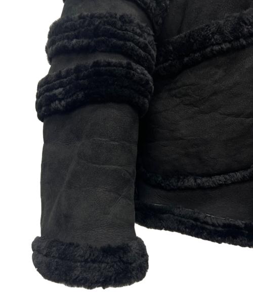 GRIFFIN（グリフィン）GRIFFIN (グリフィン) ラムムートンジャケット ブラック サイズ:Mの古着・服飾アイテム
