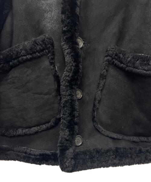 GRIFFIN（グリフィン）GRIFFIN (グリフィン) ラムムートンジャケット ブラック サイズ:Mの古着・服飾アイテム