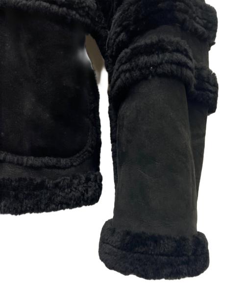 GRIFFIN（グリフィン）GRIFFIN (グリフィン) ラムムートンジャケット ブラック サイズ:Mの古着・服飾アイテム