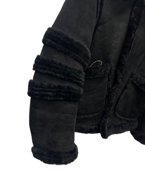 GRIFFIN（グリフィン）GRIFFIN (グリフィン) ラムムートンジャケット ブラック サイズ:Mの古着・服飾アイテム