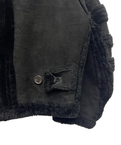 GRIFFIN（グリフィン）GRIFFIN (グリフィン) ラムムートンジャケット ブラック サイズ:Mの古着・服飾アイテム