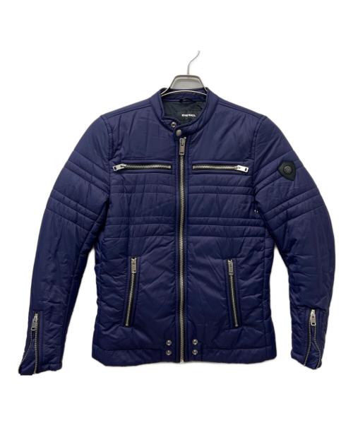 DIESEL（ディーゼル）DIESEL (ディーゼル) 中綿ジャケット パープル サイズ:Ｓの古着・服飾アイテム