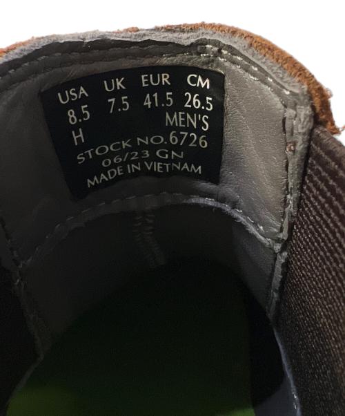 RED WING（レッドウィング）RED WING (レッドウィング) サイドゴアブーツ ブラウン サイズ:26.5cmの古着・服飾アイテム